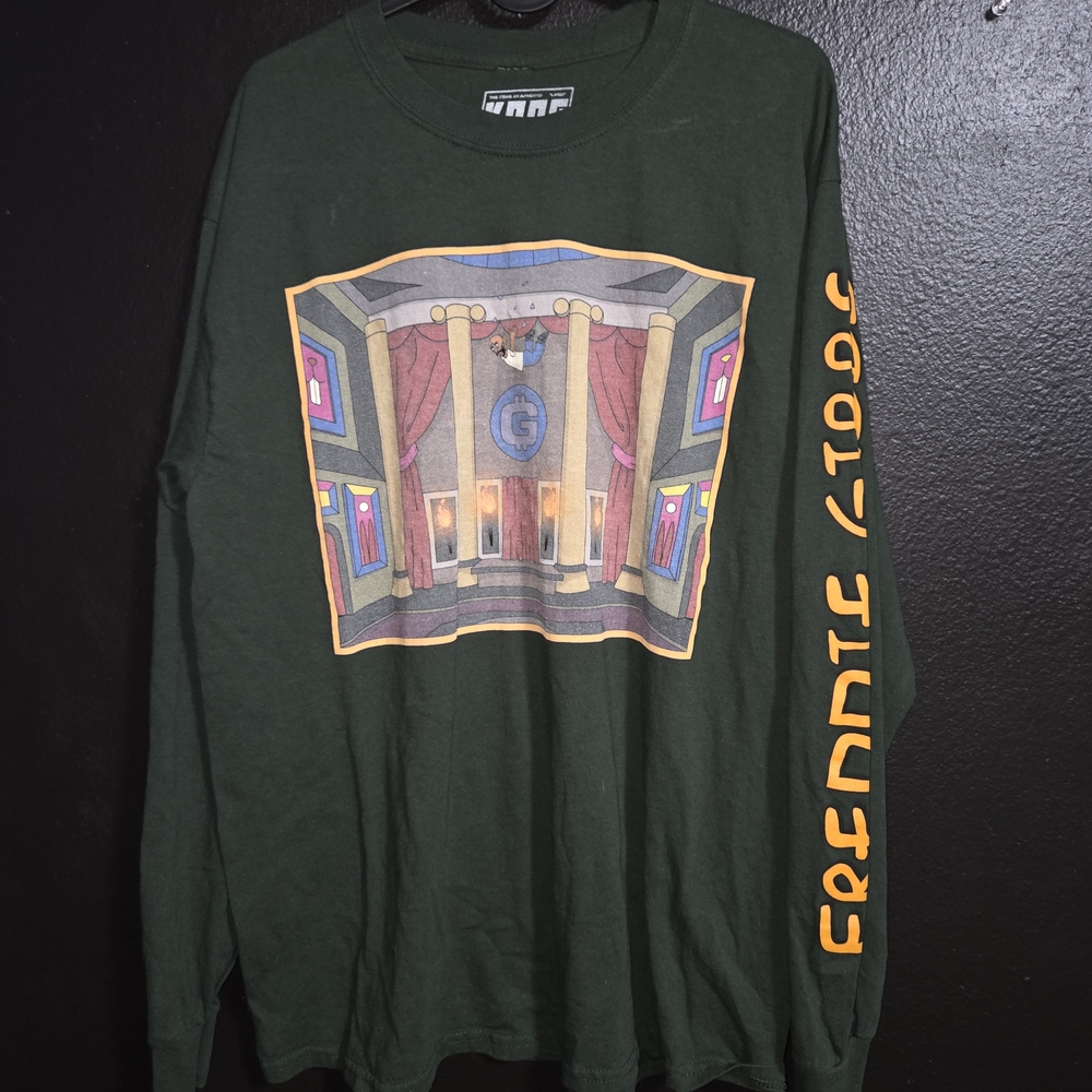 Freddie Gibbs Kane Green Graphic Long Sleeve Shirt Large